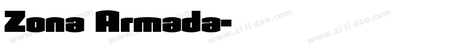 Zona Armada字体转换
